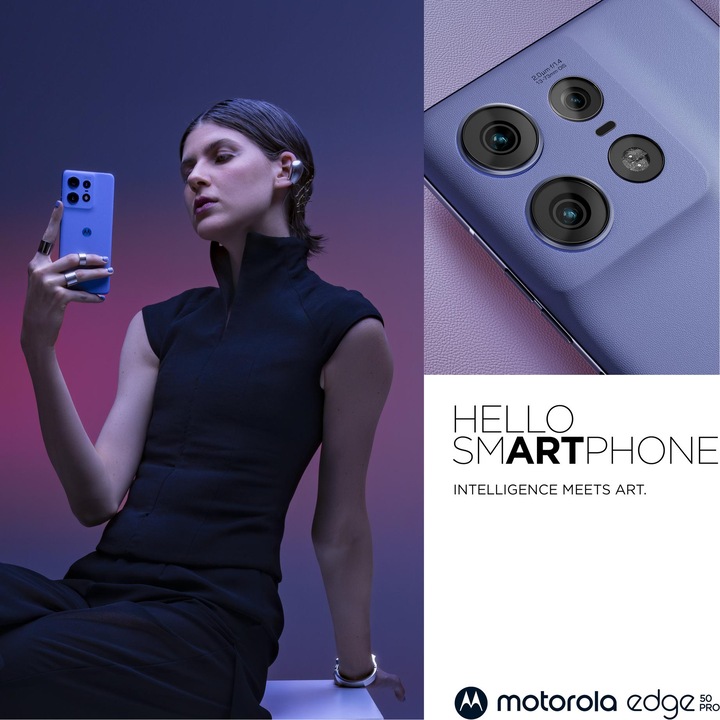 Produktbild Motorola Edge 50 Pro (512 GB, Luxe Lavender, 6.65", SIM + eSIM, 50 Mpx, 5G)