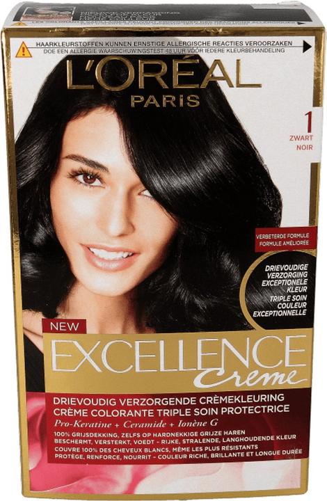 L'Oréal Paris Loreal Excellence 1 Schwarz (1 schwarz)