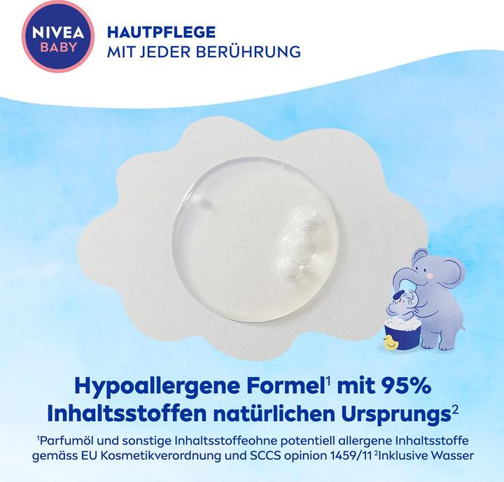 Actual product image NIVEA Head to toe bath & shampoo