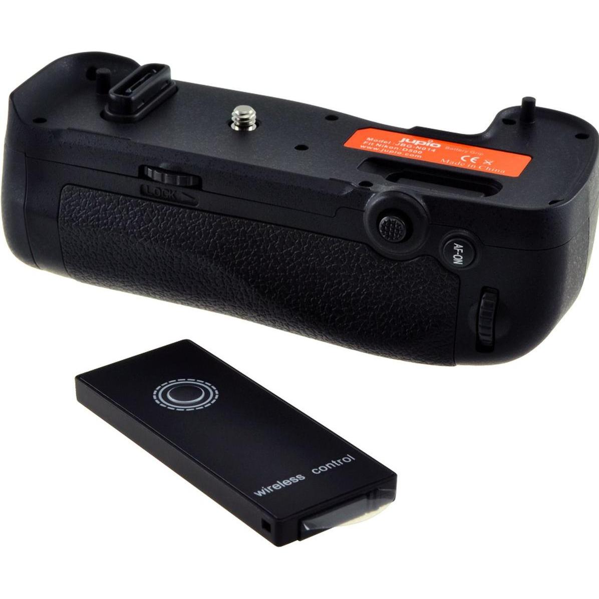 Jupio Grip per batteria per Nikon D500 (MB-D17) (Maniglia della batteria), Impugnatura + Battery grip, Nero