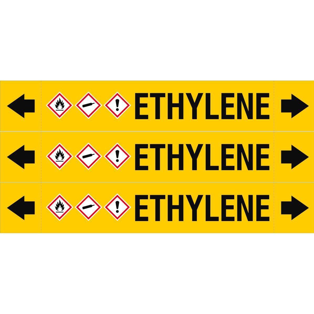 Brady ASME - Rohrmarkierer - Ethylene (ASMEPM-37X230MM-ETHYLENE)