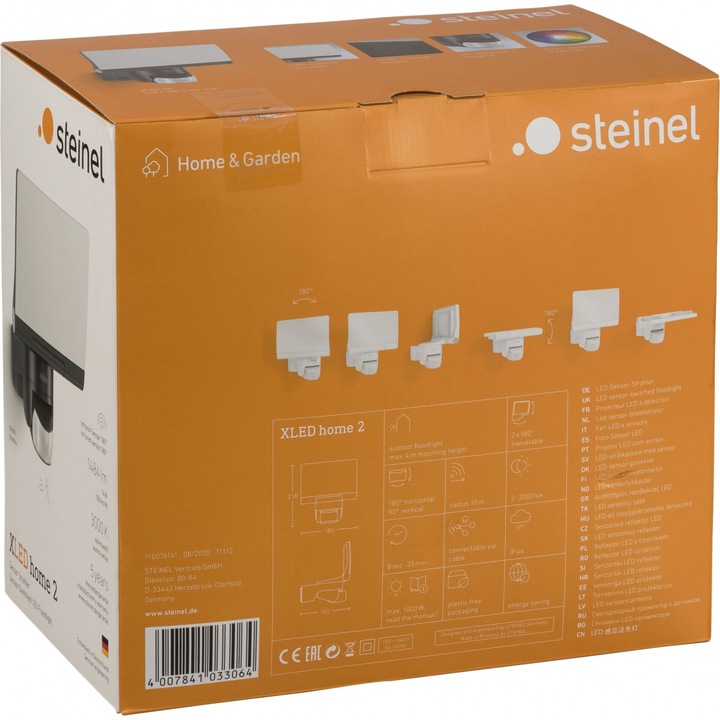 Immagine prodotto Steinel XLED Home 2 S (1484 lm, IP44)