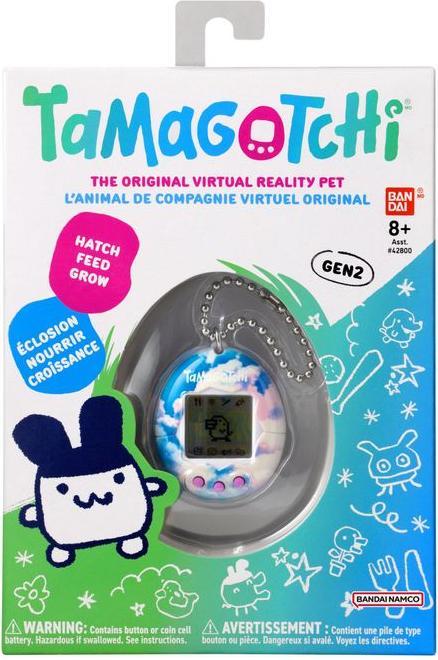 Produktbild Bandai Tamagotchi Original Sky Shell | Tamagotchi Original Cyber Pet 90s Adults and Kids Toy with Ch