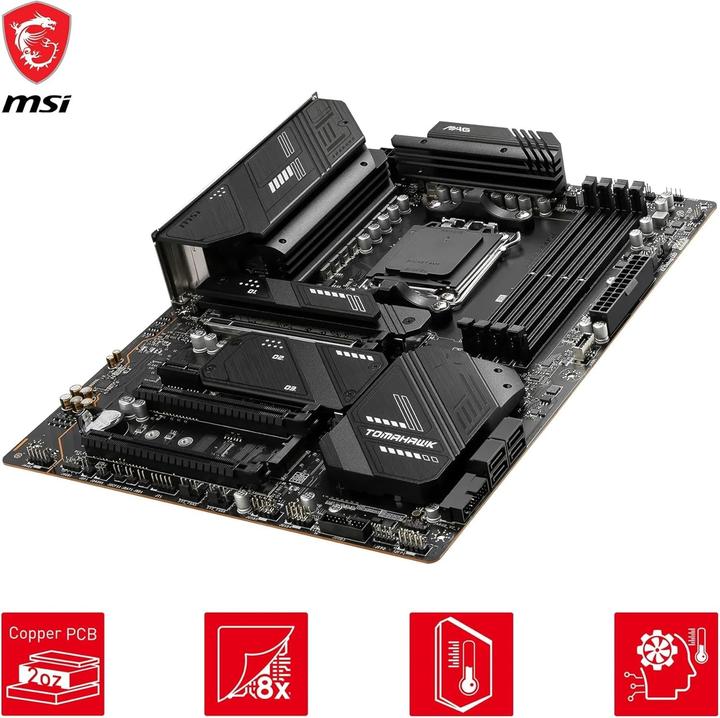 Actual product image MSI MAG X670E TOMAHAWK WIFI (AM5, AMD X670E, ATX)