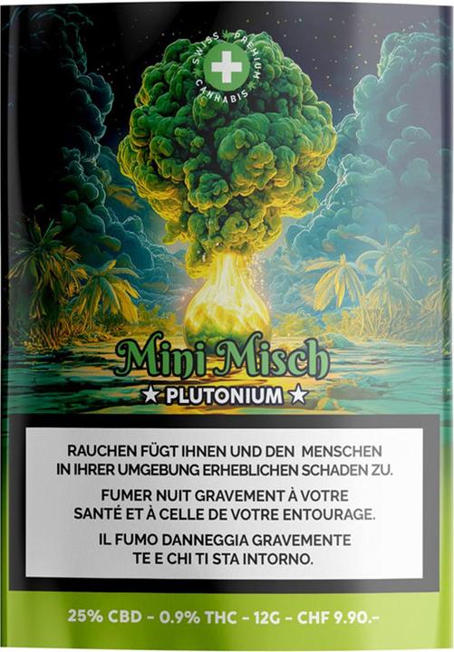 Immagine prodotto High Level Genetics Plutonium Indoor Mini Misch 12g (12 g, Interno)