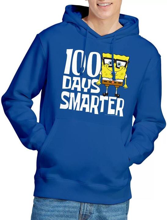 Produktbild Spongebob Squarepants 100 Days Smarter Kapuzenpullover (L)