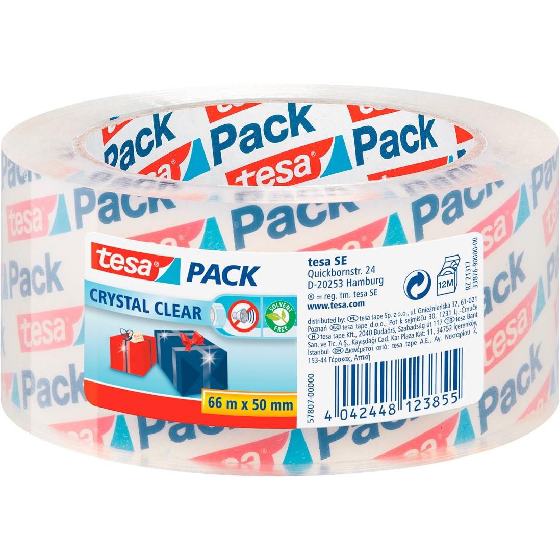 tesa, Klebeband, tesapack crystal-clear (50 mm)