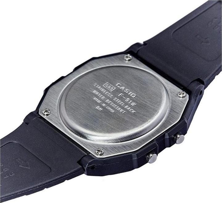 Actual product image Casio F-91w-1yer (Digital watch, 33.20 mm)