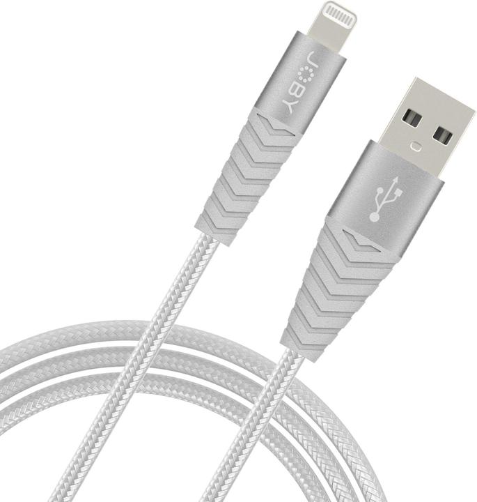 Produktbild Joby Lightning Cable 1.2M Silver (1.20 m, USB 2.0, 12 W)
