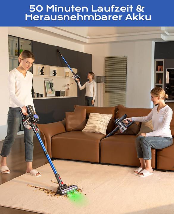 Actual product image Ivormentico Akku-Staubsauger