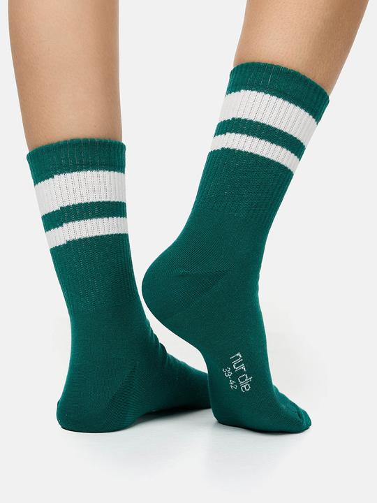 Actual product image Nur Die Freizeitsocken Statement Socken mit Stickerei (pack of 10, 35 - 38)