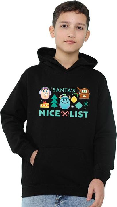 Produktbild Santa's Nice List Kapuzenpullover weihnachtliches Design (116)
