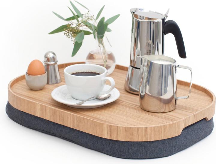 Actual product image Bosign Large Shoe Tray Laptop Cushion Grey