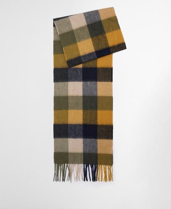 Barbour Lambswool Tattersall Scarf