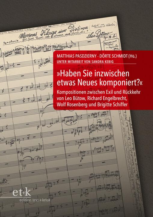 Produktbild Haben Sie inzwischen etwas Neues komponiert? (Deutsch, 2022)
