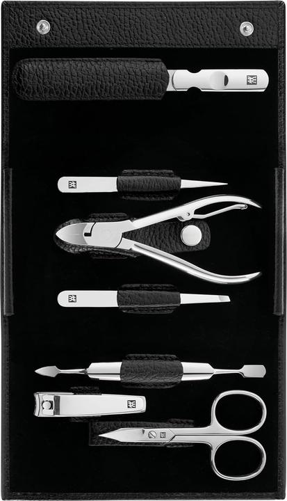 Immagine prodotto No Name Set da viaggio Zwilling Classic Inox - Valigetta in pelle da 7 pezzi - Nero