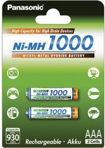 Panasonic High Capacity (1 Stk., AAA, 930 mAh)