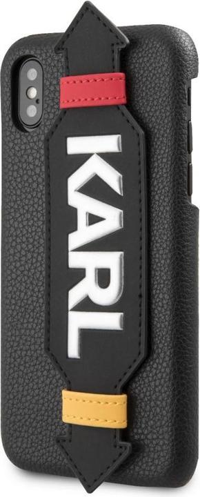 Productafbeelding Karl Lagerfeld iPhone X/XS PU hoesje met bandje (Apple iPhone X, Apple iPhone XS)