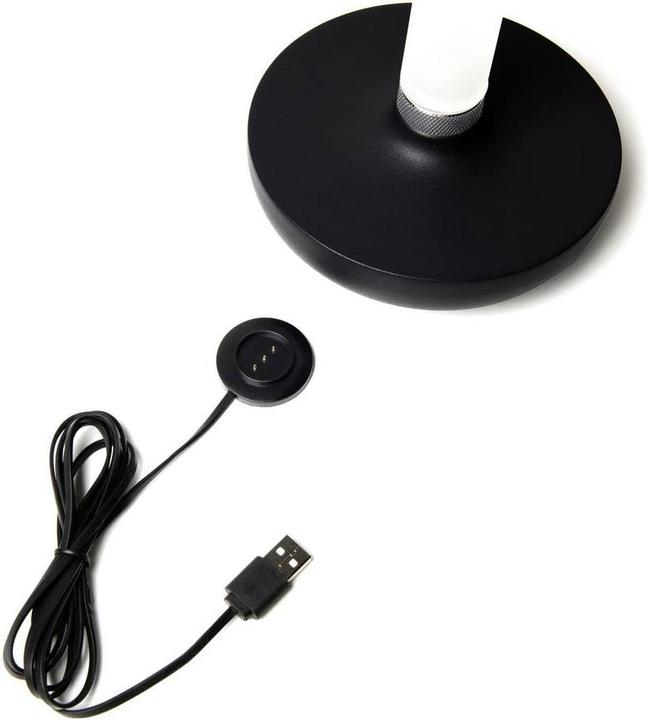 Produktbild Konstsmide Akku-Tischleuchte USB Biarritz, 1800/ 3000/ 4000 K, Schwarz