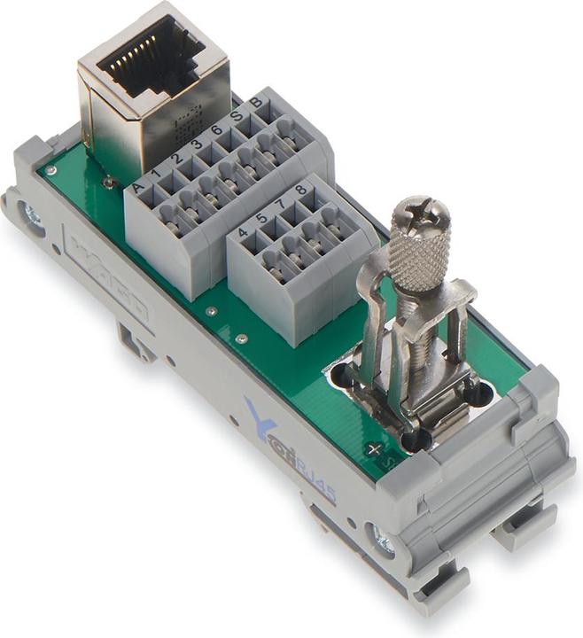 Wago Übergabebaustein für Ethernet Y-ConJack-