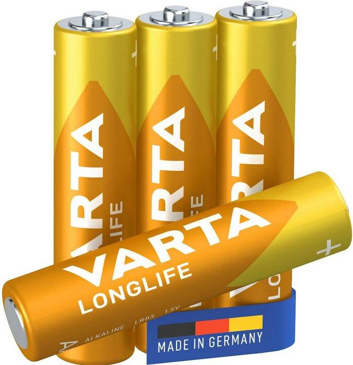 Image du produit Varta Longlife (4 pcs, AAA, 1230 mAh)
