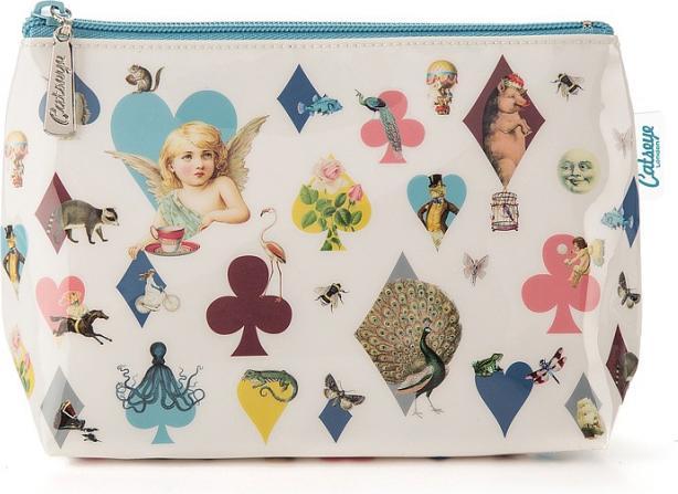 Immagine prodotto Catseye London Beauty Bag Cuori e Cherubini