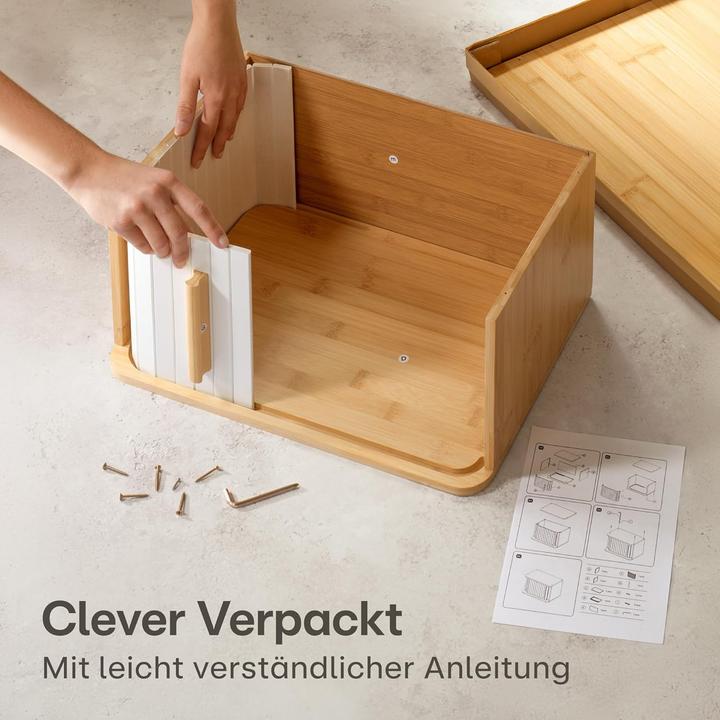 Actual product image Praknu Brotkasten mit Schiebetür