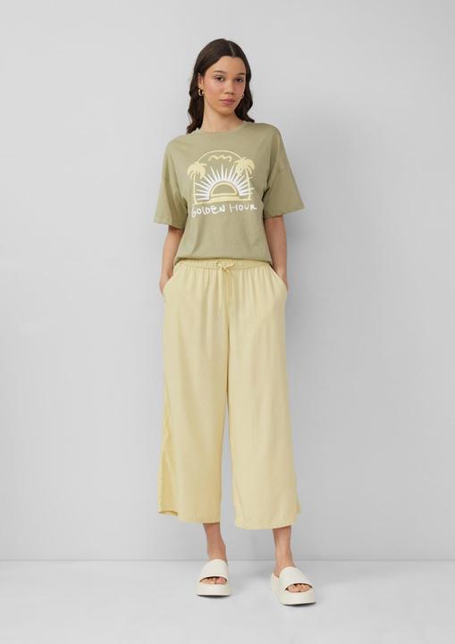 Produktbild S.Oliver T-Shirt Baumwollshirt mit Frontprint (XXL)