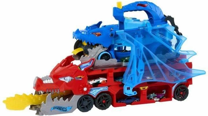 Produktbild Hot Wheels City Ultimativer 2-in-1 Drachen Transporter