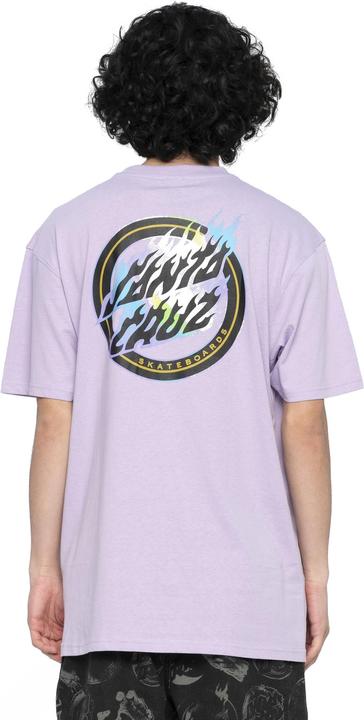 Actual product image Santa Cruz Holo Flamed Dot T-Shirt (M)