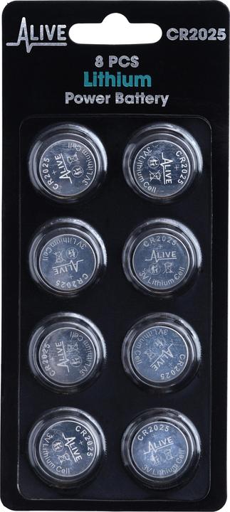Immagine prodotto CR2025 (8 pz., CR2025, 150 mAh)