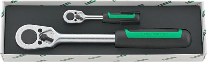 Stahlwille Jeu de cliquets 1/4" + 1/2" 2 pcs. (1/4", 1/2")