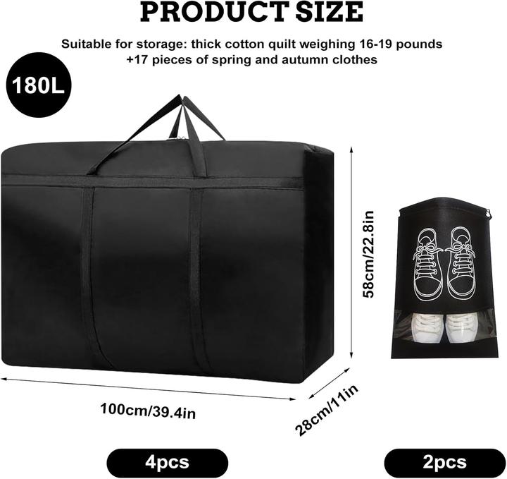 Produktbild Wiksite 4er-Set Umzugstaschen