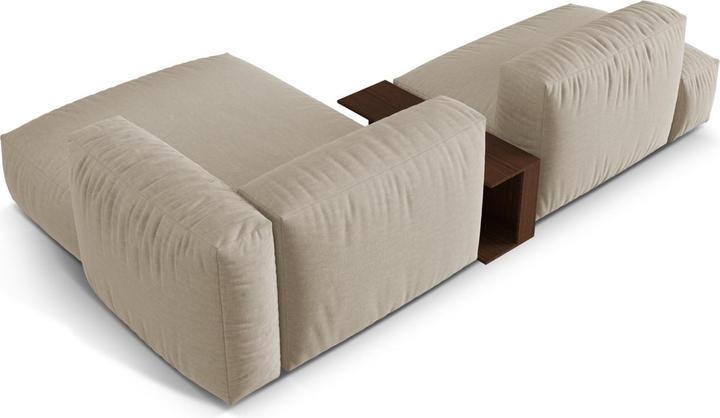 Image du produit Micadoni Canapé D'Angle Droit Modulaire, "Martina", 2 Places, 292x176x75 Fabriqué en Europe (Canapé modulaire, Canapé d'angle)