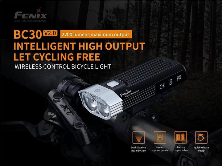 Produktbild Fenix BC30 V2.0 (2200 lm, 187 lm)