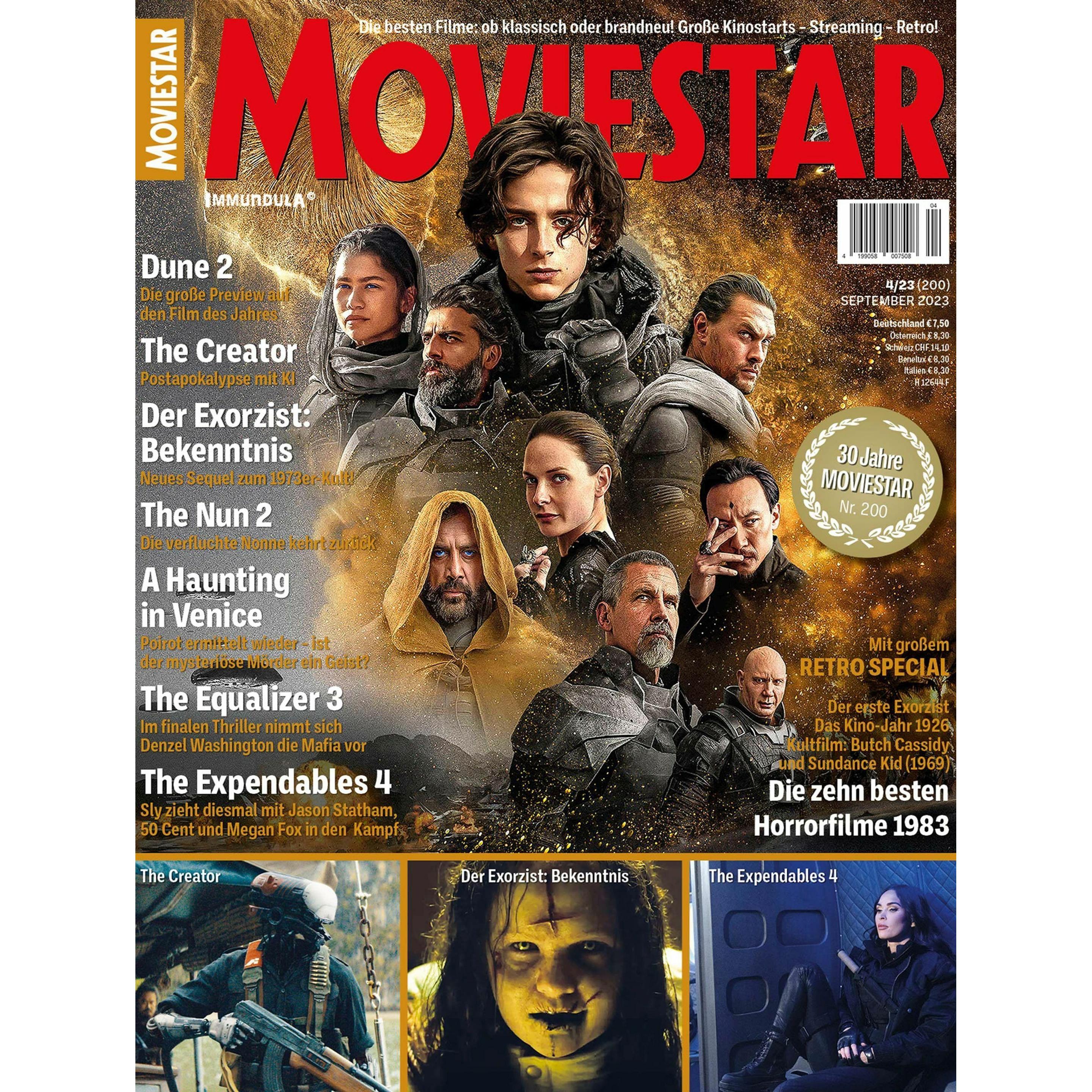 MOVIESTAR Ausgabe August 2023 (#200), Sachbücher von Björn Sülter, Peter Osteried