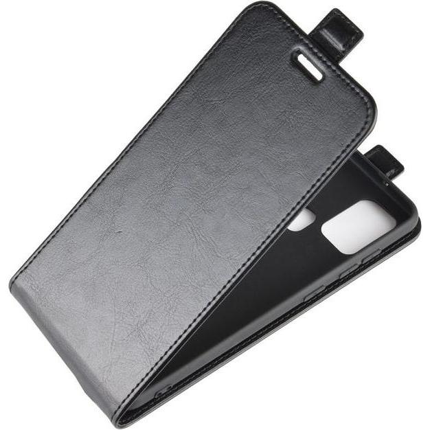 Thumbnail - MU Classic Leder Flipcase Hülle (Samsung Galaxy A21s), Smartphone Hülle, Schwarz