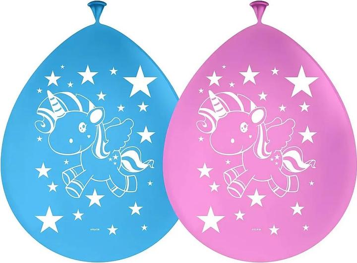 Produktbild Folat Einhorn Ballons (8x)