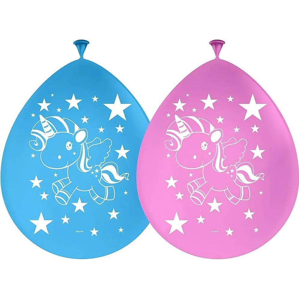Folat Einhorn Ballons (8x) (65045)