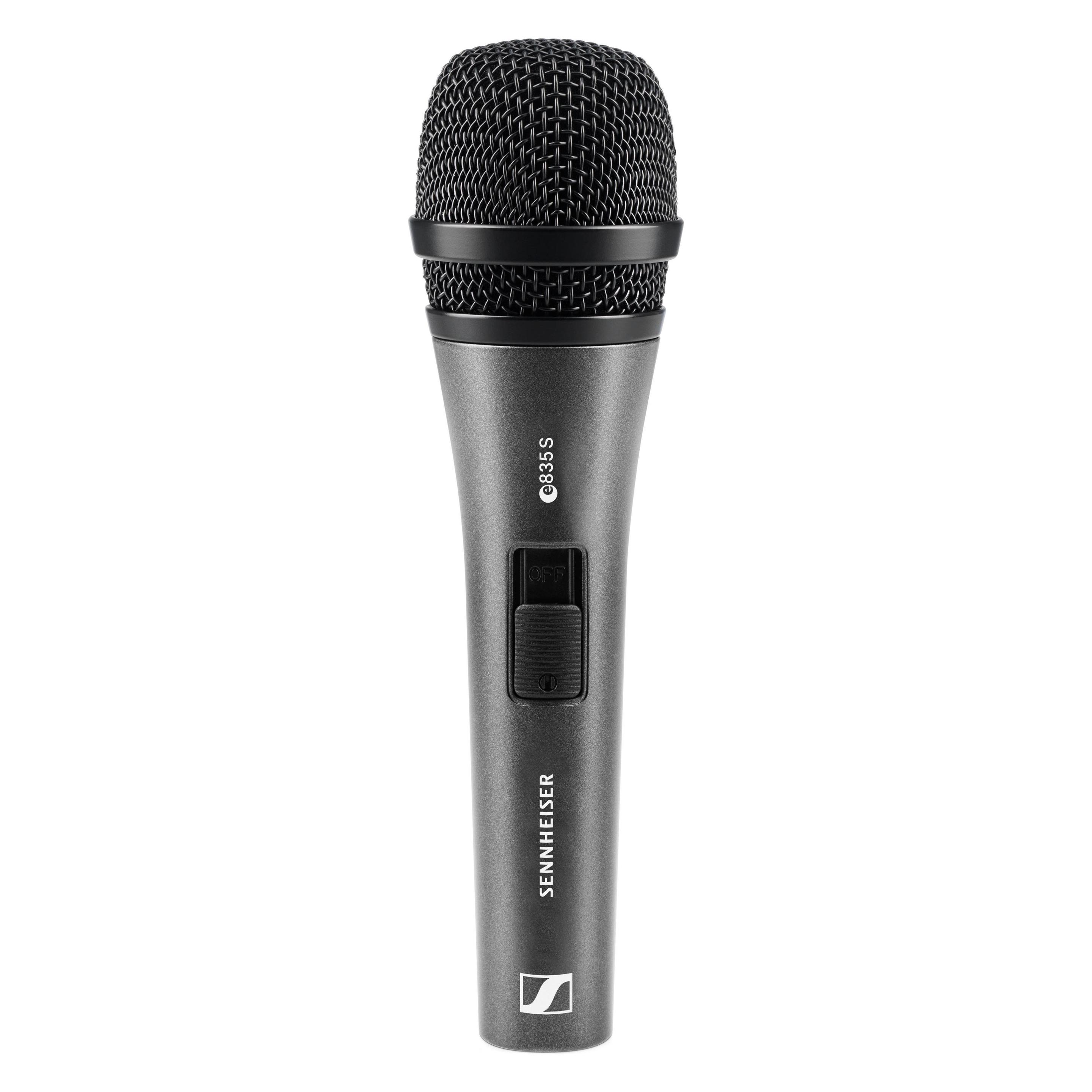 Sennheiser E 835 S - Zangmicrofoon, Met Schakelaar, Mikrofon