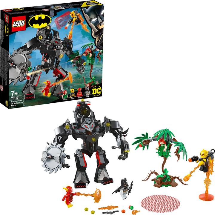 Actual product image LEGO Batman Mech vs. Poison Ivy Mech (76117, LEGO DC)