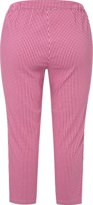 Produktbild Ulla Popken 7/8-Bengalinhose Sienna, Vichykaro, hochelastisch (64)