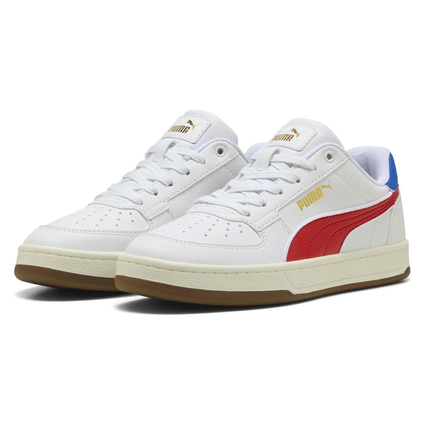 Puma, Mannen, Sneakers, Caven 2.0 Retro Jr, Wit, Rood, (37)