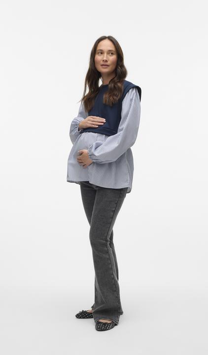 Actual product image Mamalicious Regular fit Round neck Wide sleeves Top blouse (XS)