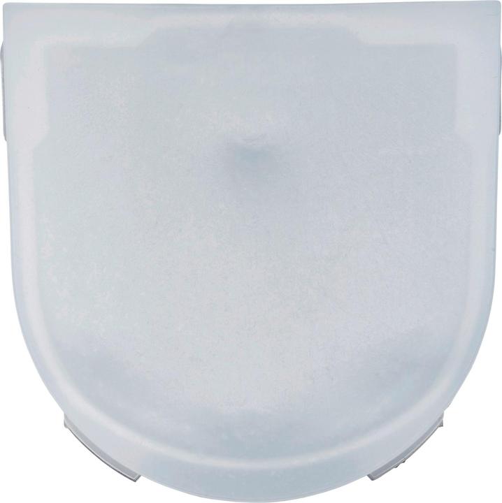 Actual product image Renz Burg-Wächter side cover for newspaper compartment (post box) U-shaped KST transparent