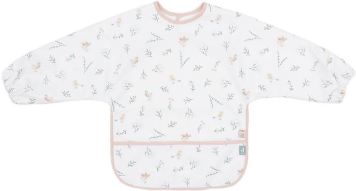 Actual product image Jollein Sleeve bib waterproof Lovely Birds 40 x 75 cm