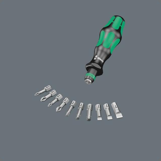 Actual product image Wera Kraftform Kompakt 10 (Screw slot, Hexagonal, Cross Phillips PH)