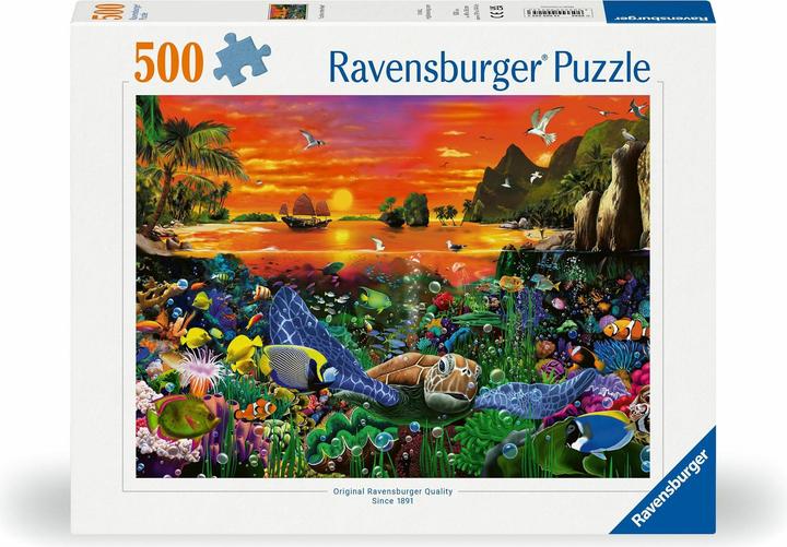 Produktbild Ravensburger Schildkröte im Riff (500 Teile)