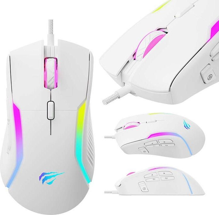 Image du produit Havit Souris de jeu MS1033 (blanche) (Filaire)