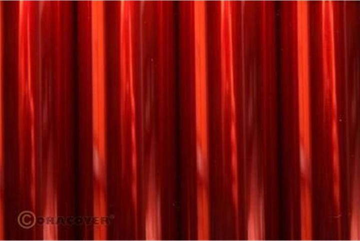 Produktbild Oracover Oralight Bügelfolie, rot transparent